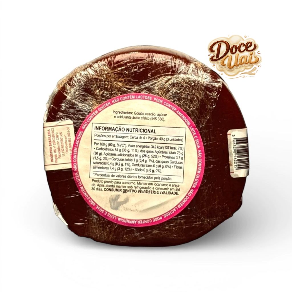 Barra Goiabada Cascao - Dona Lázara - 500g - Imagem 2