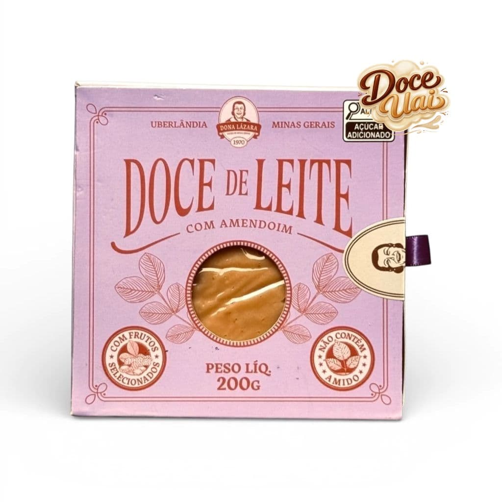 Box doce de leite com amendoim - Dona Lázara