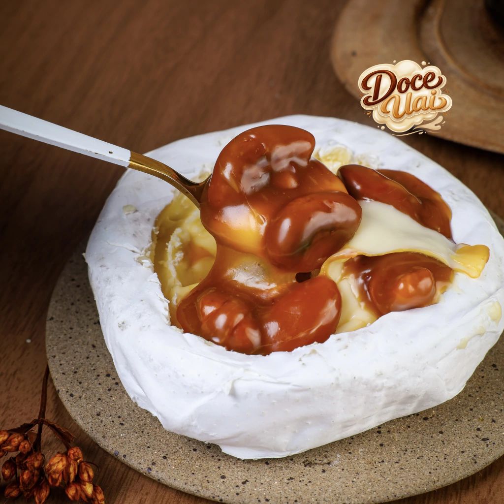 Queijo Bucaneve + Caramelo Salgado e Mix de Nuts - 180g - Imagem 1