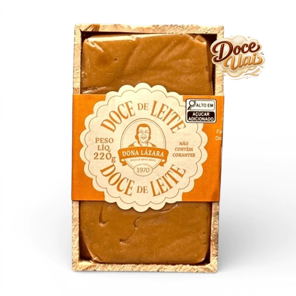 Caixote doce de leite - Dona Lázara - 220g - Imagem 1
