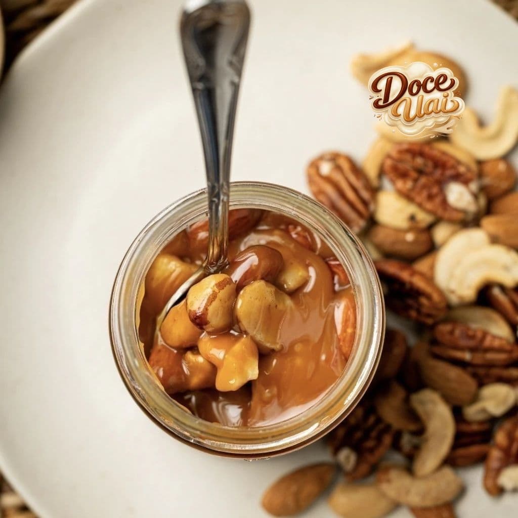 Doce de Caramelo Salgado com Castanhas Selecionadas