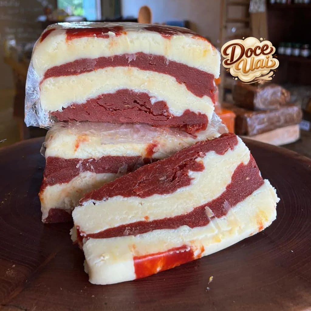 Casadinho - Goiabada com Doce de Leite Claro - Doces Gigantes