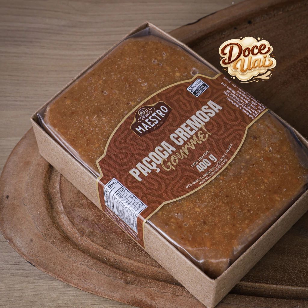 Barra Mineira de Paçoca Cremosa - 400g - Imagem 3