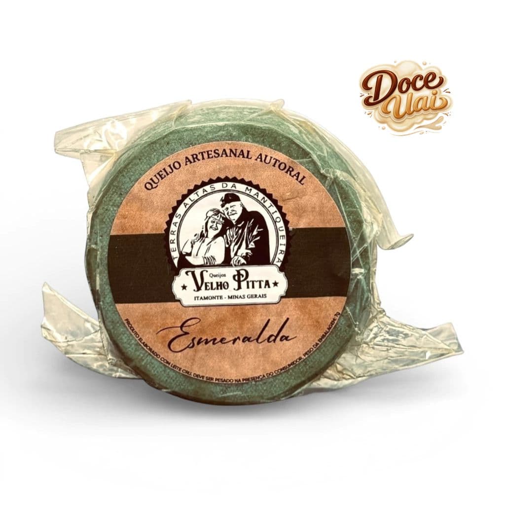 Queijo artesanal esmeralda - Velho Pitta