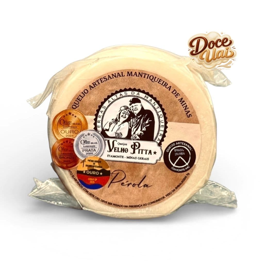 Queijo artesanal pérola - Velho Pitta